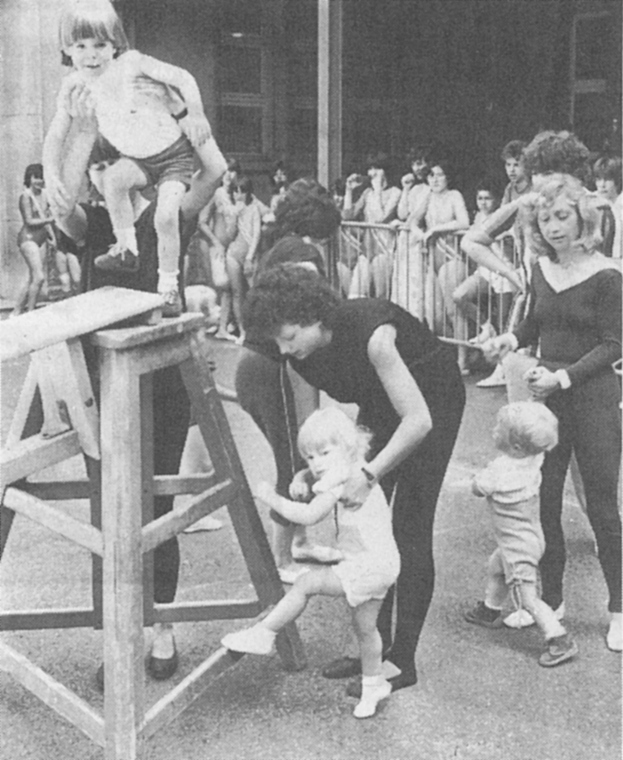 Sommerturnfest Juli 1984 im Nic Pletschette Schulhof