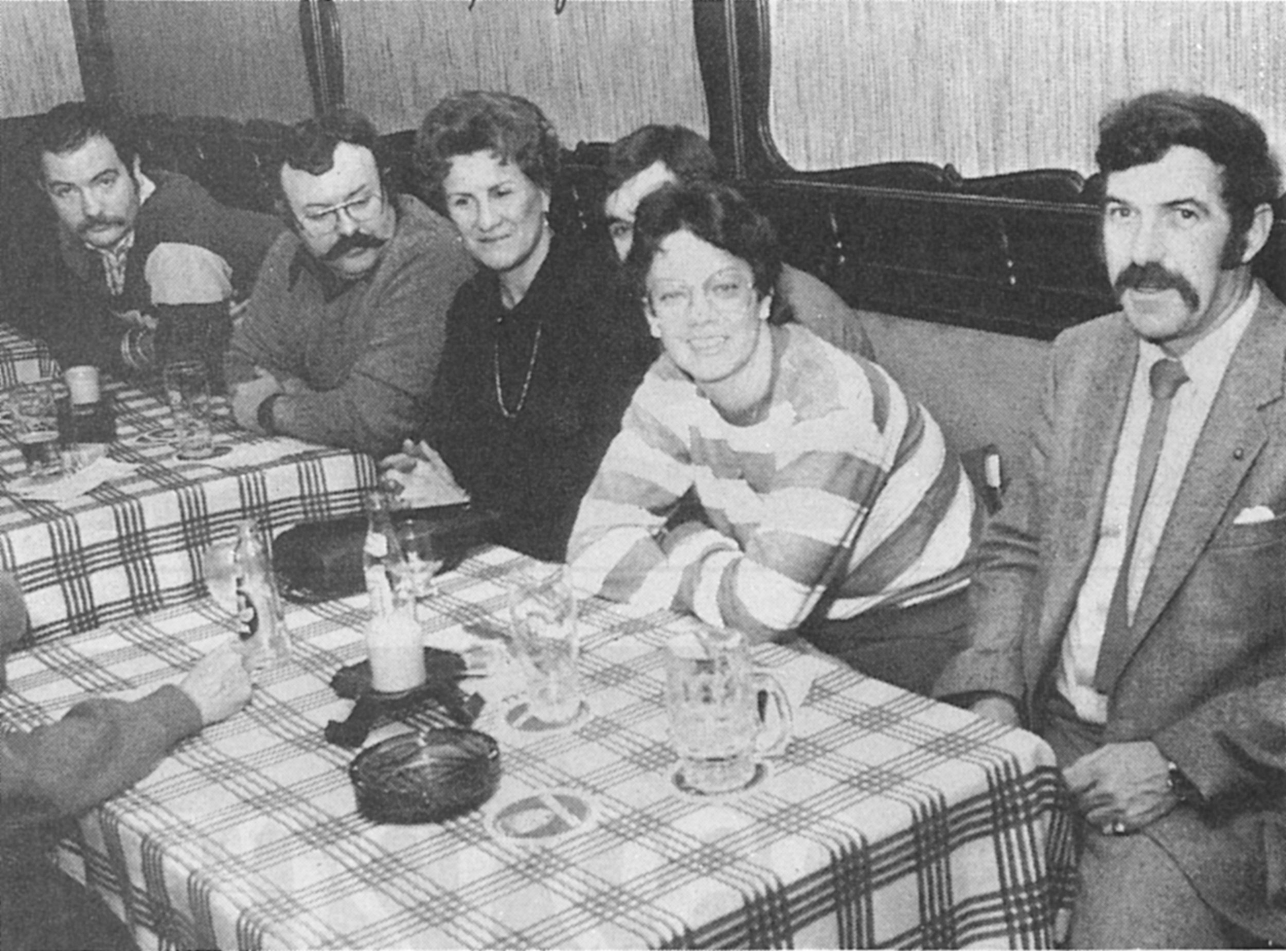 Die GV Januar 1984 unter der Präsidentschaft von Henri Zirves in der Hostellerie de la Poste (Vereinssitz) 