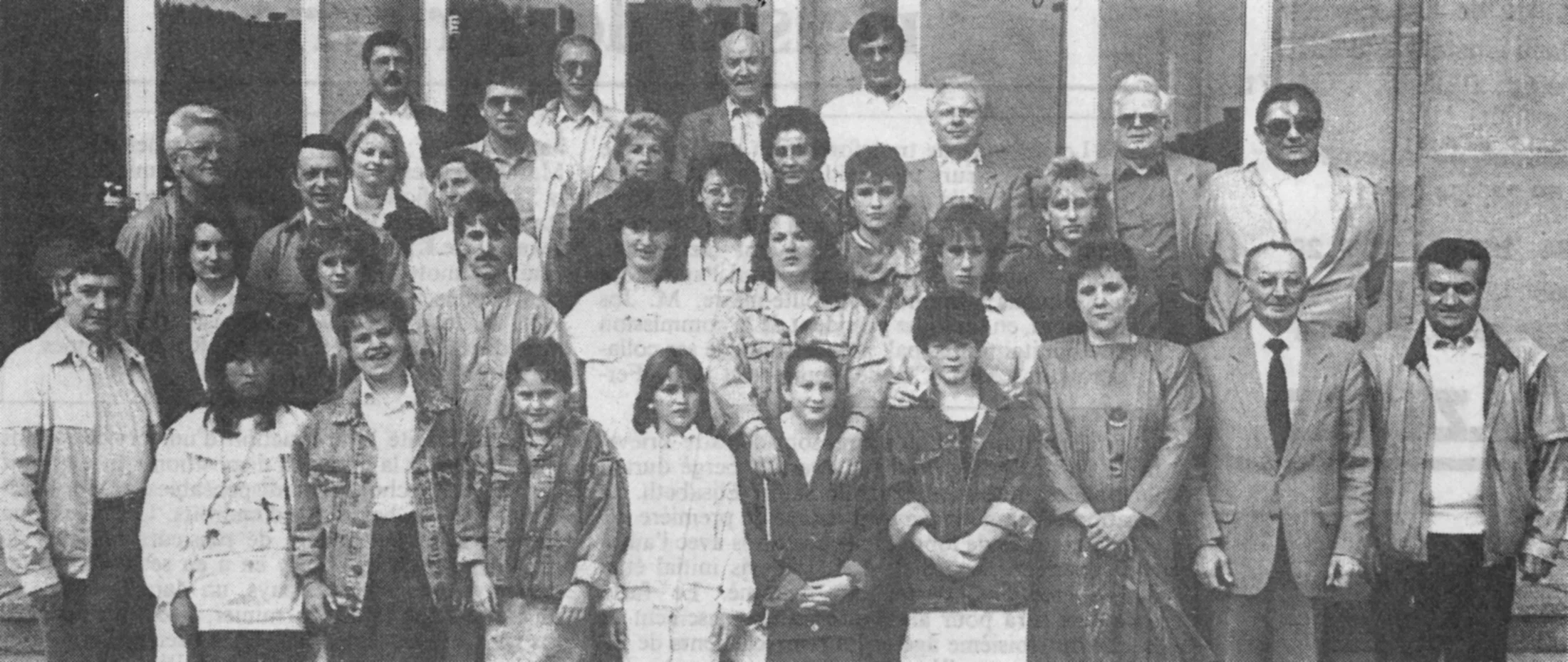 Unter Leitung ihrer Monitrice Sylvie Schütz erringen die Fillettes im Monat Juni 1987 beim Föderalfest die Meisterschaft « en première catégorie moyenne » und werden dafür von der Gemeindeverwaltung empfangen