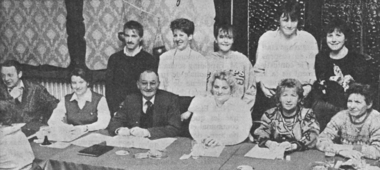 Die Generalversammlung im Januar 1988 im Vereinssitz Hostellerie de la Post unter der Präsidentschaft von André Zirves