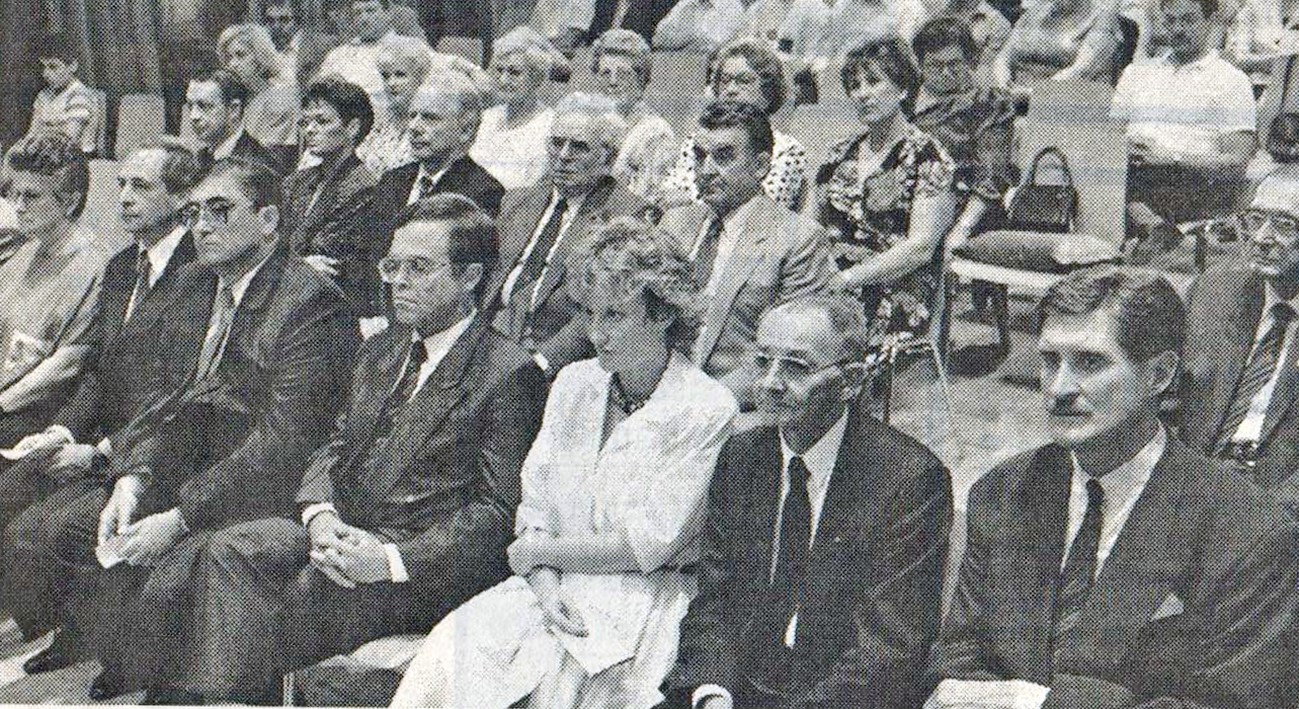 Die Ehrengäste anlässlich der Festsitzung vom 5. Mai
