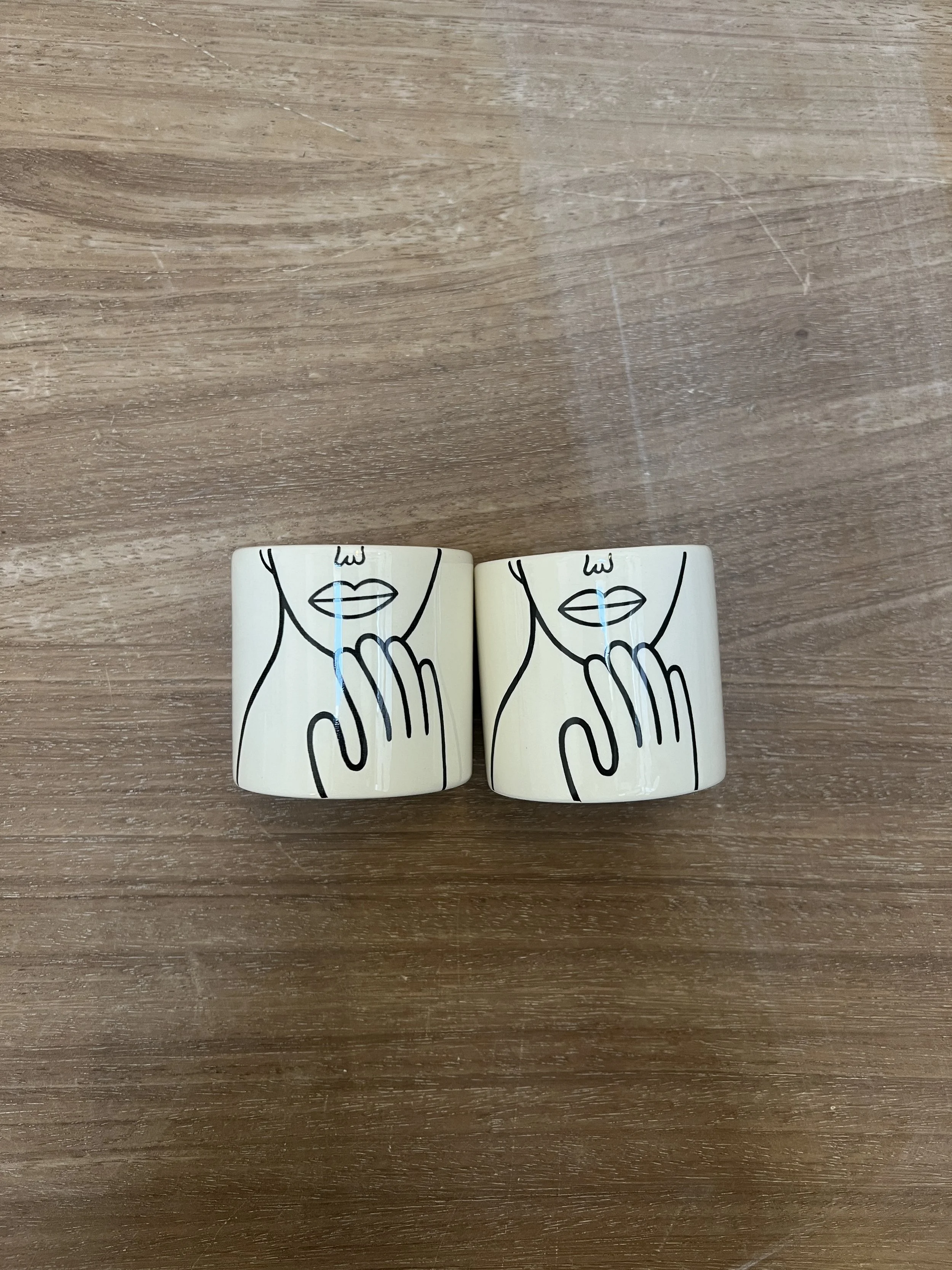 Gentle mini pot seconds x 2