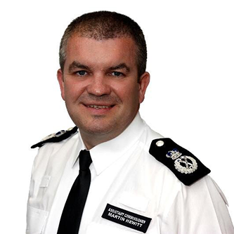 Martin Hewitt Assistant Commissioner, Metropolitan Police Senior Sponsor
