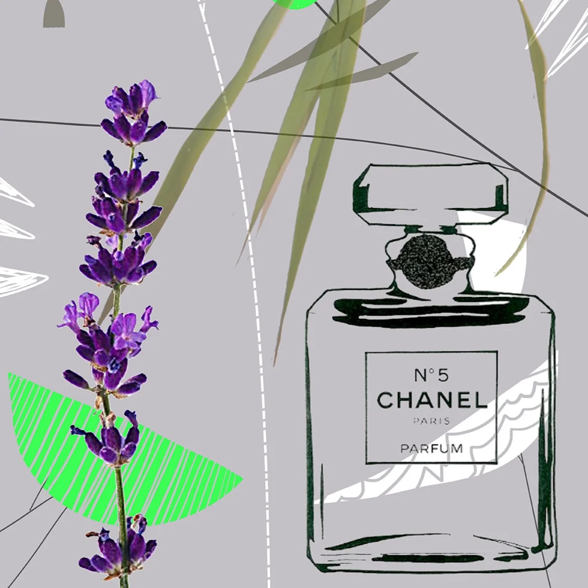 JOAN CHARNLEY - Cut Grass, Lavender & Chanel No.5