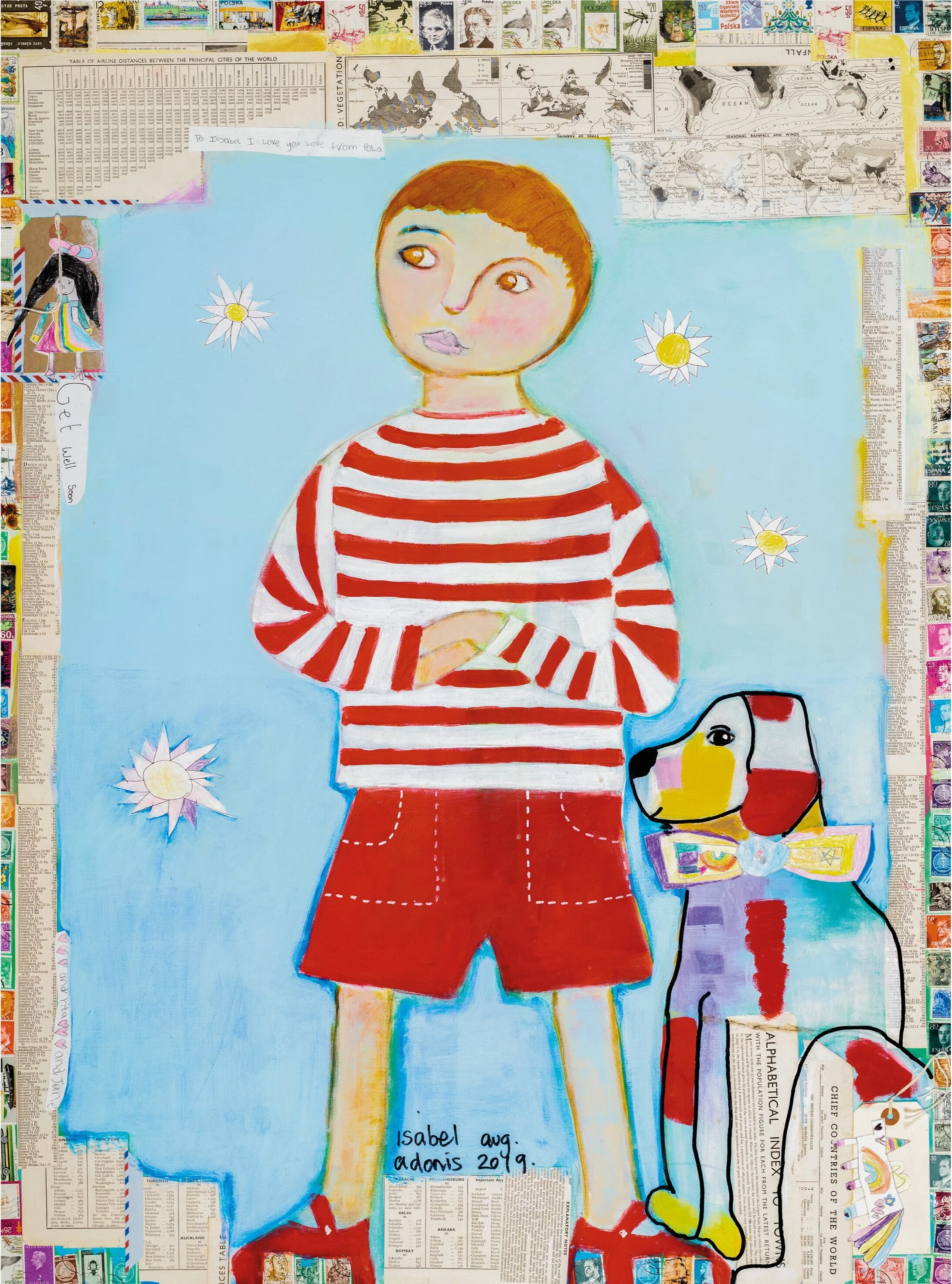 Boy With Dog