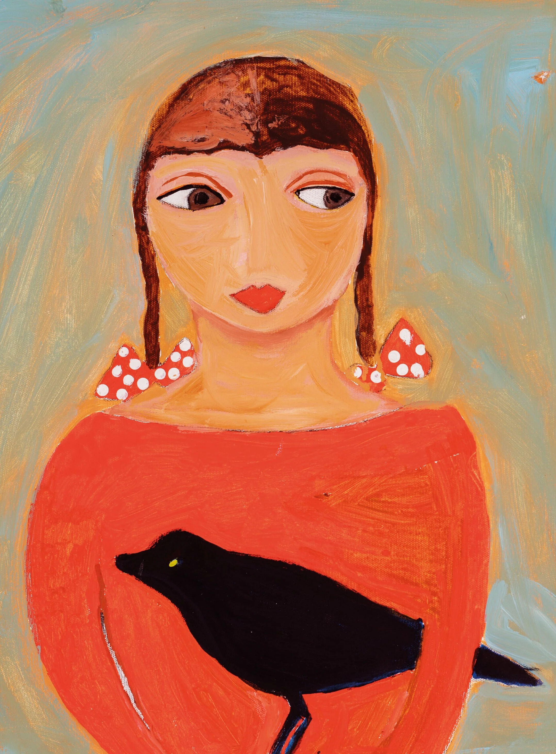 Girl With Crow