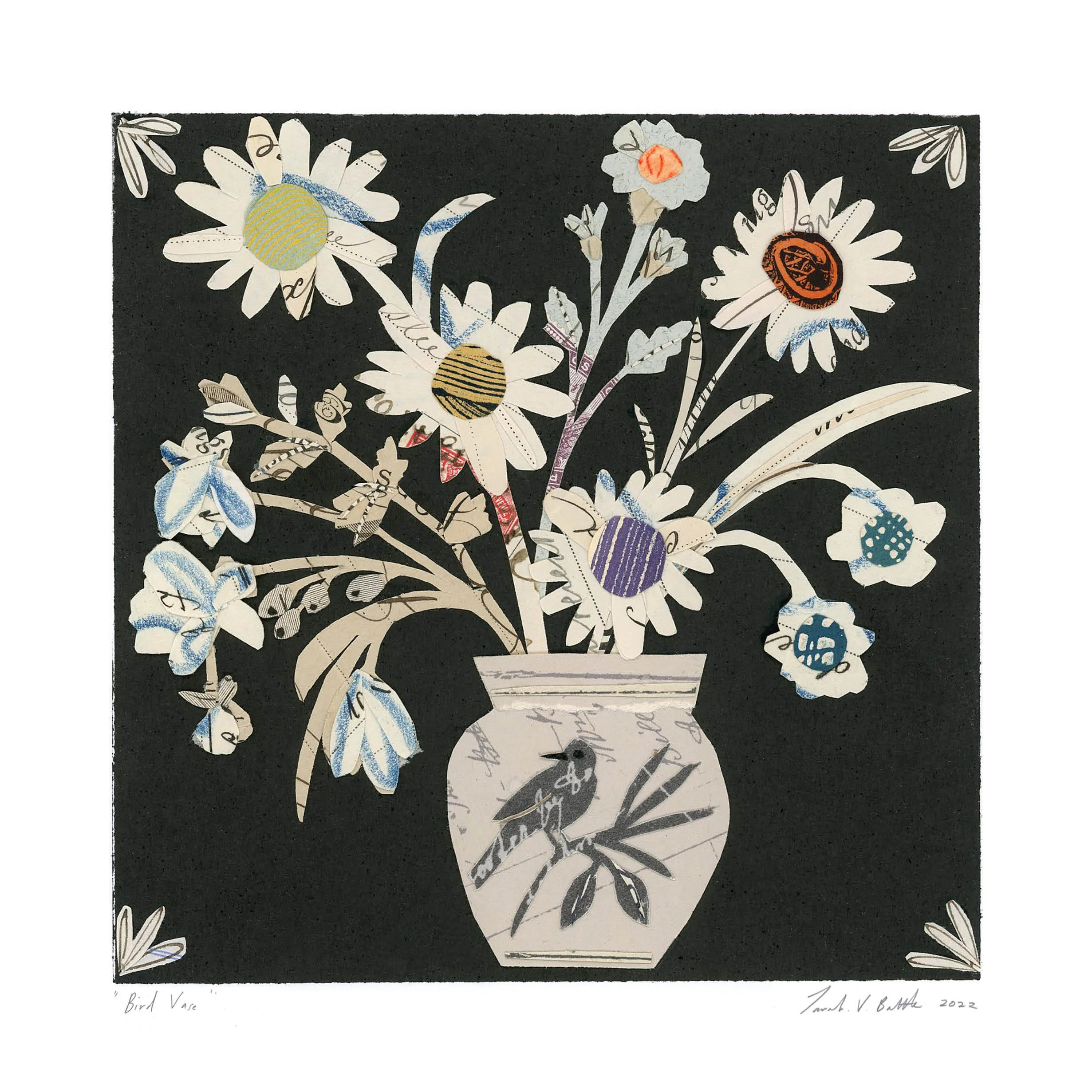 Bird Vase by Sarah V Battle