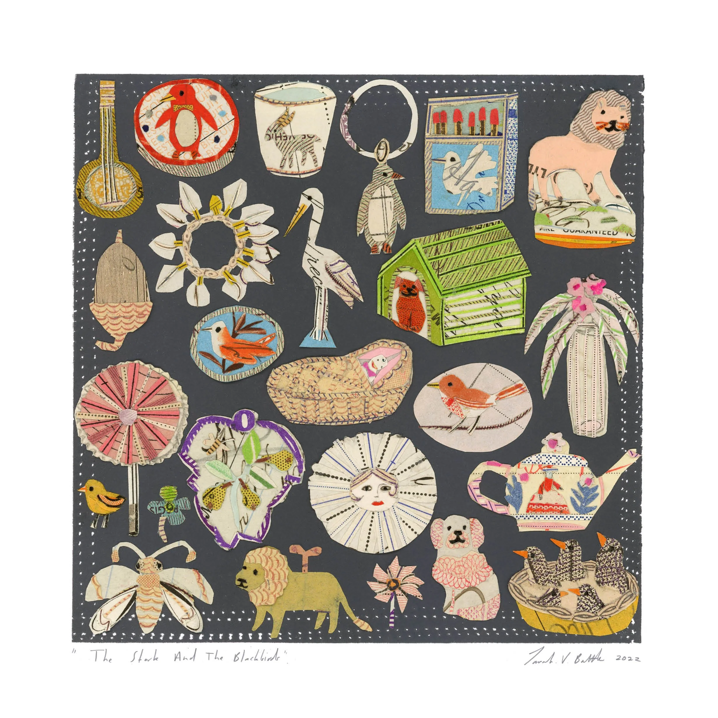 The Stork and the Blackbird by Sarah V Battle