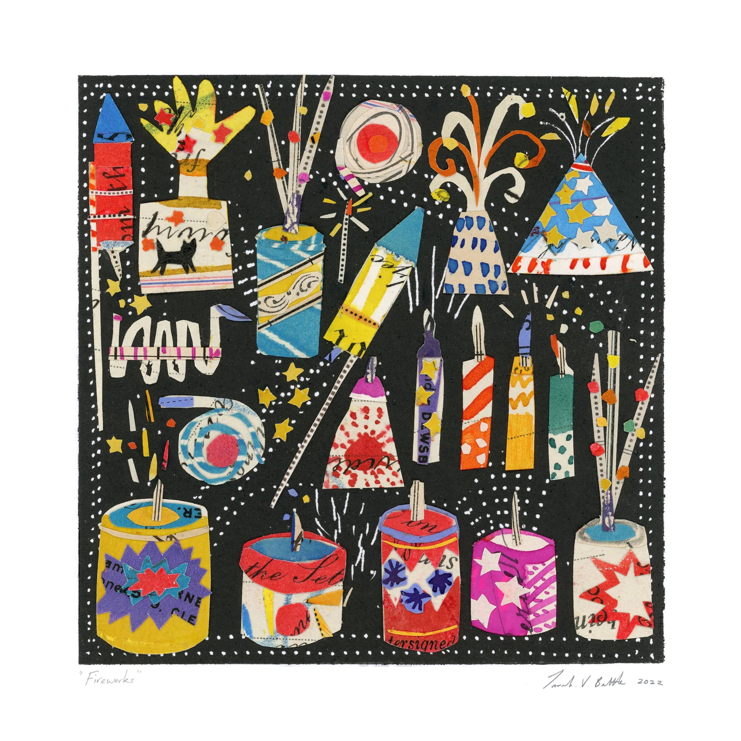 Fireworks by Sarah V Battle