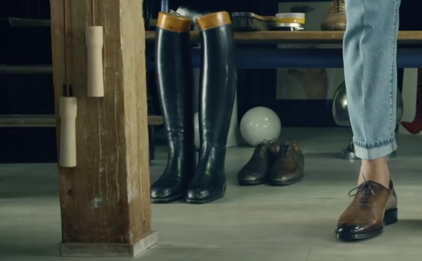 I almost got to be Benjamin Millepied's foot double for a Berluti commercial. Great story.