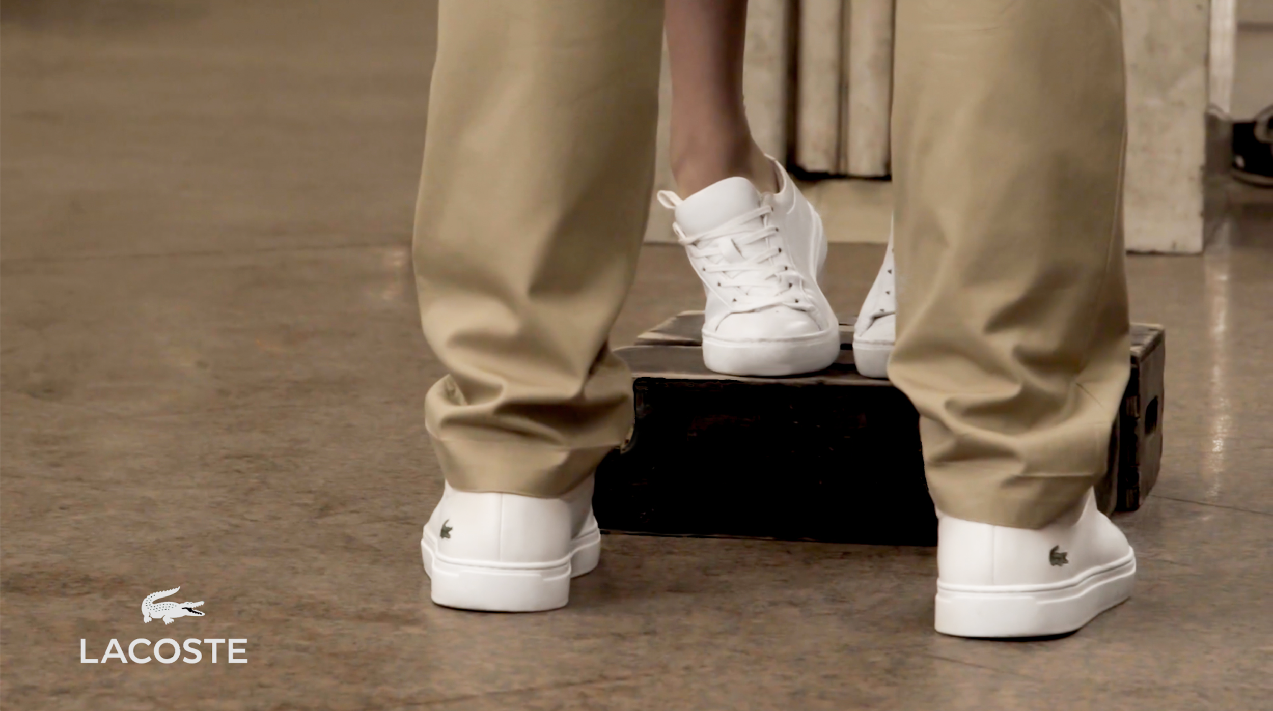 Screenshot of a BTS film.