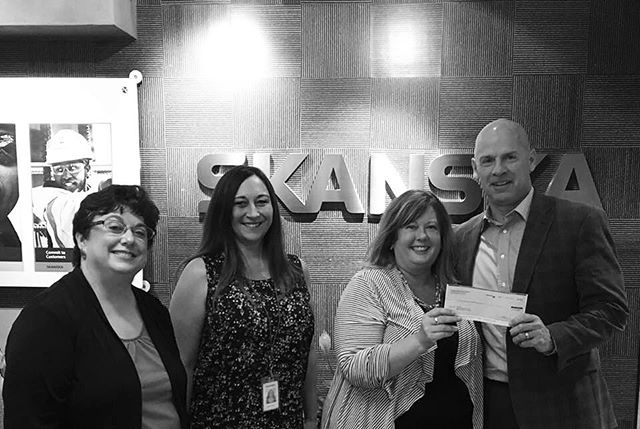 Special thanks for your generous donation to fund brand new jeans for homeless students. Looking forward to welcoming Team @skanskausa especially, Brian Stierick, Denise Kiser &amp; Bridget Edwards to this year&rsquo;s Jump Start!