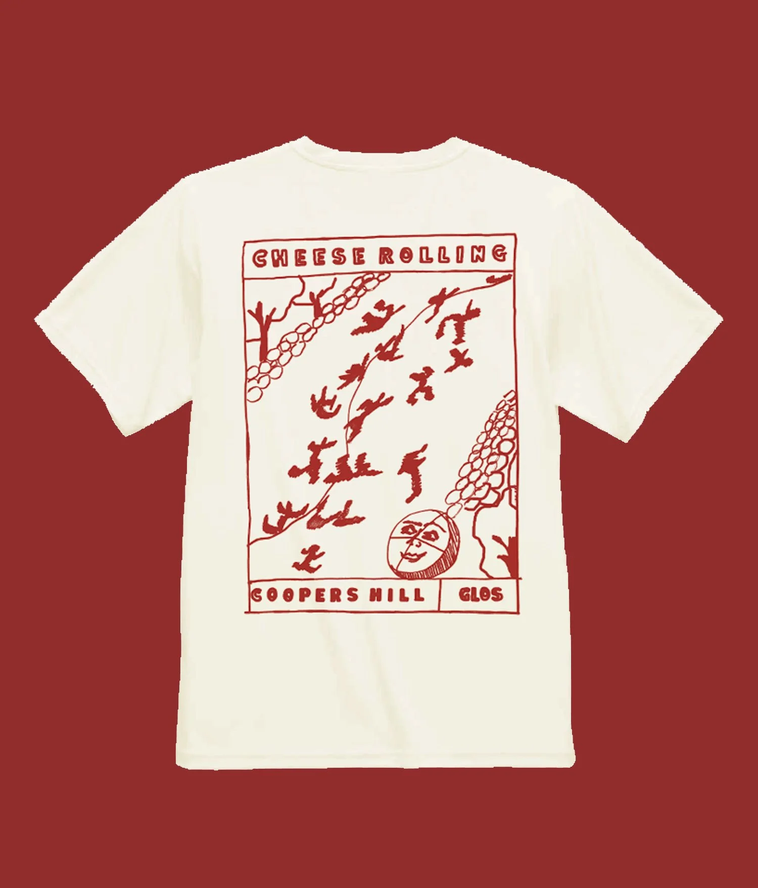 CHEESE ROLLING T SHIRT .jpg