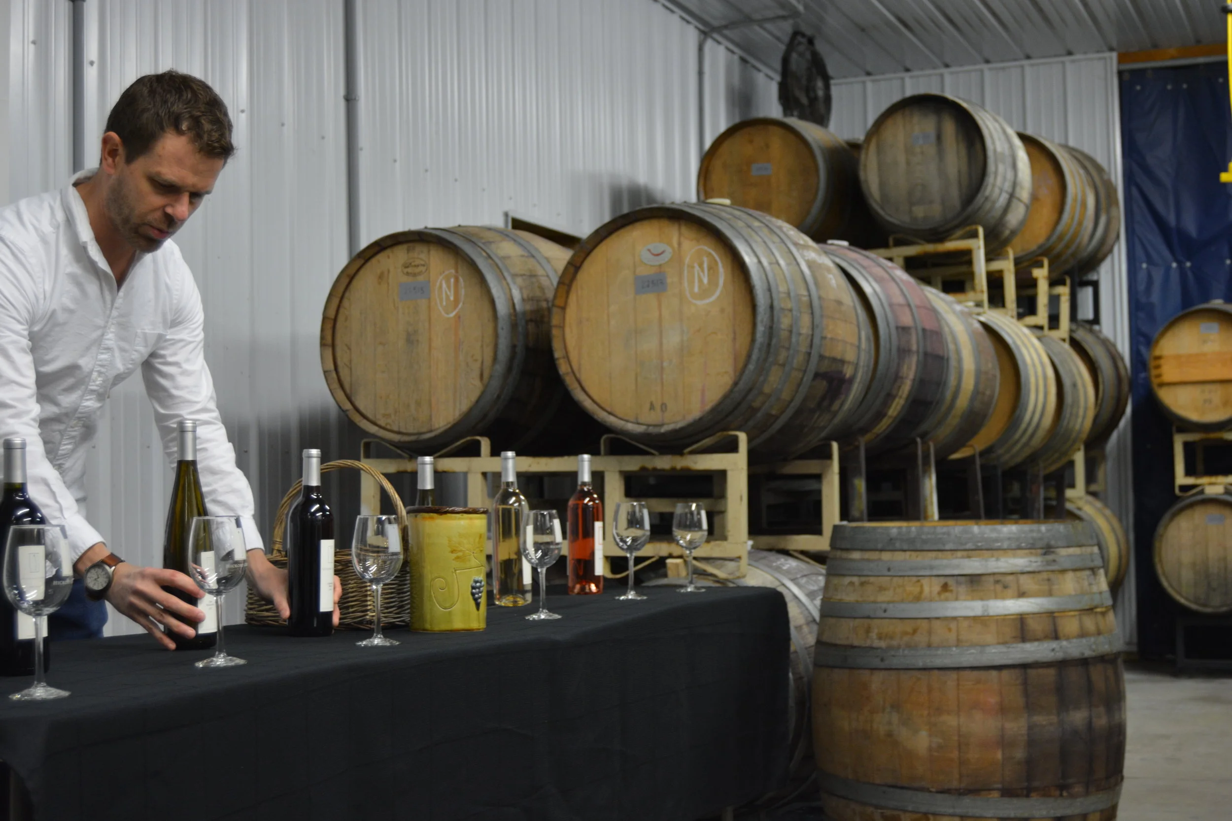 Wine tasting with the winemaker 