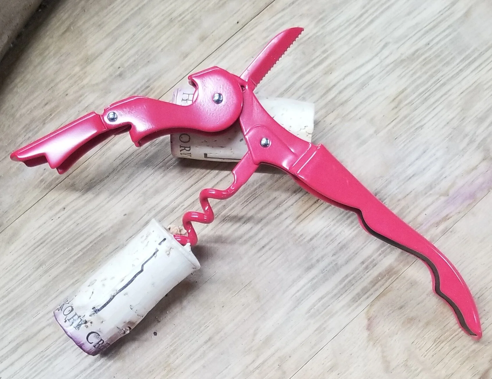 HCW Logo Double Hinged Corkscrew