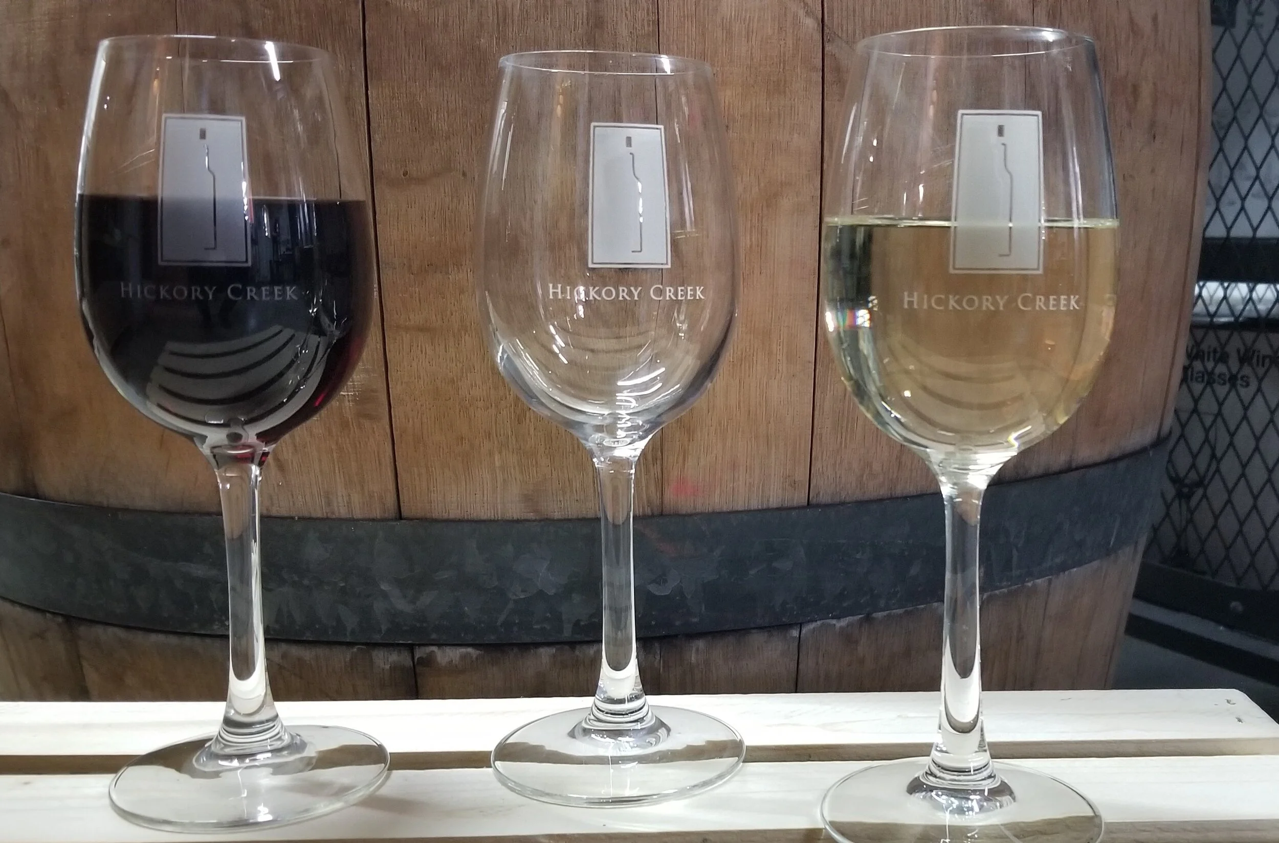 Official HCW Logo Wine Glass