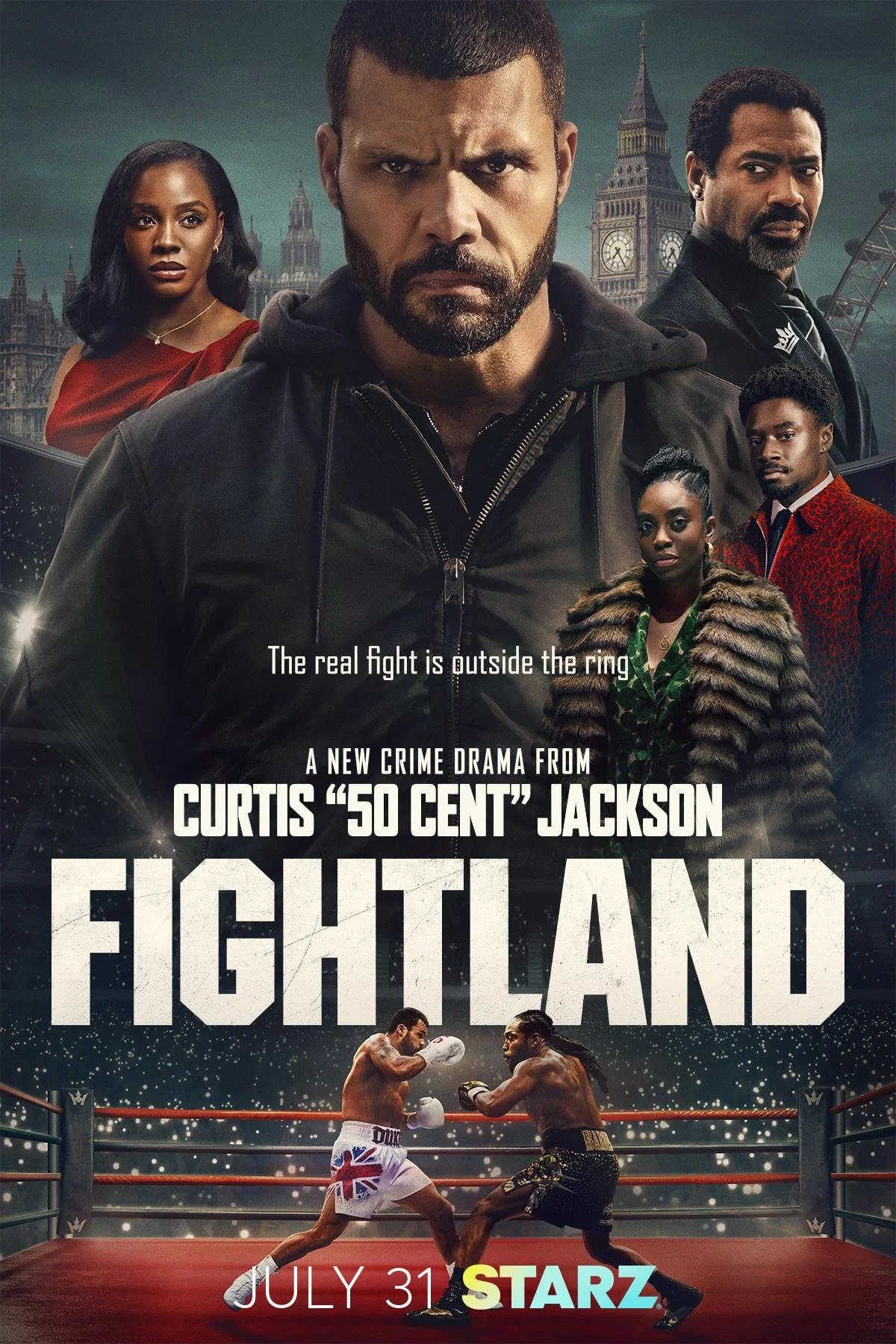 Howard Charles, Deborah Ayorinde- Anita-Joy Uwajeh, Nicholas Pinnock, Charles Babalola Photographed for a Publicity Production for Fightland