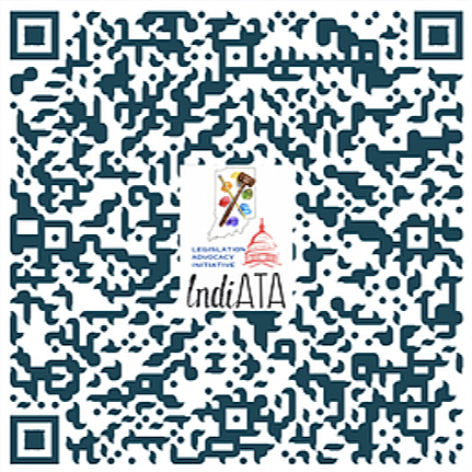 QR code that opens the IndiATA Advocacy Toolkit.