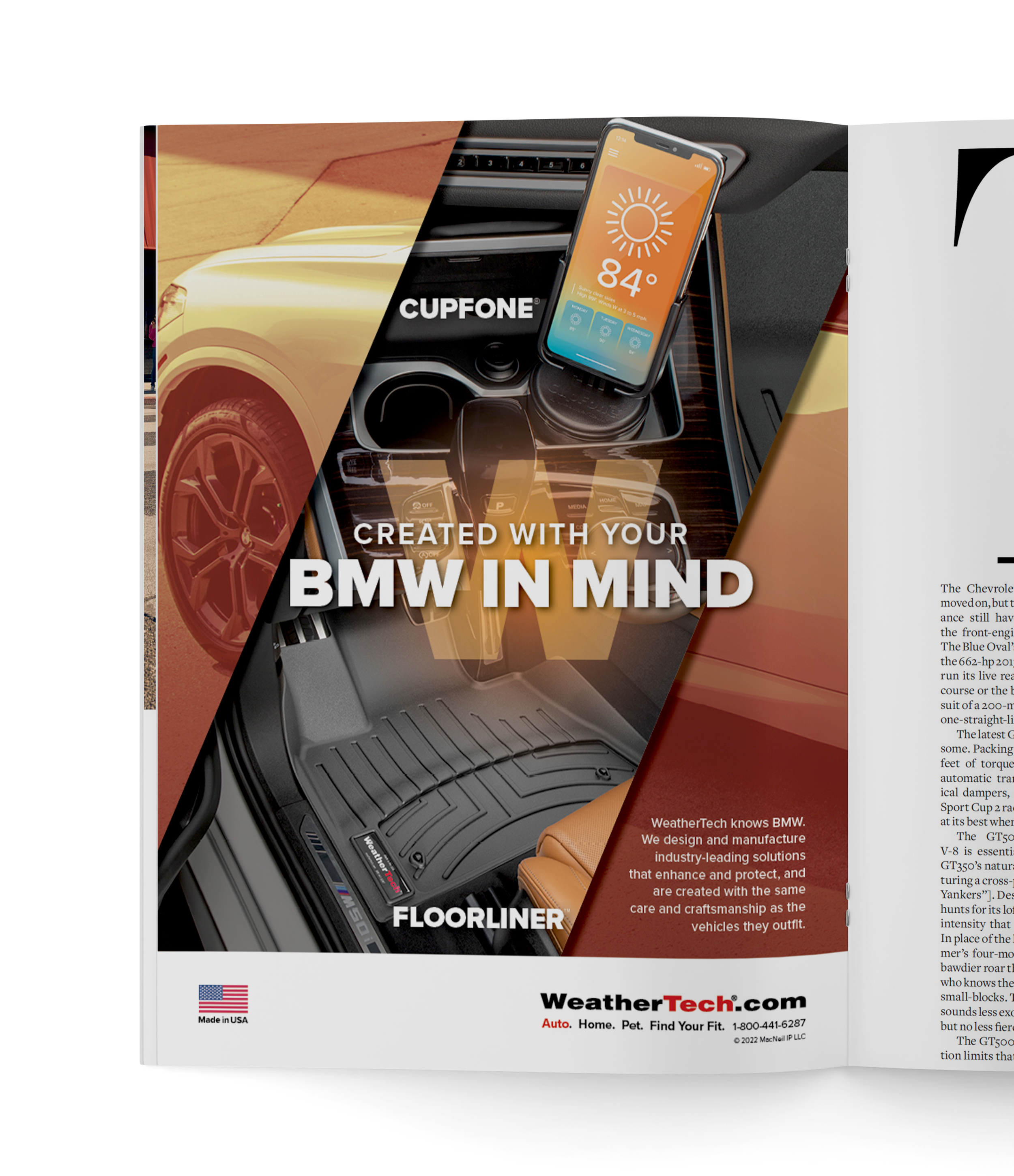 Summer Focused Print Advertisement