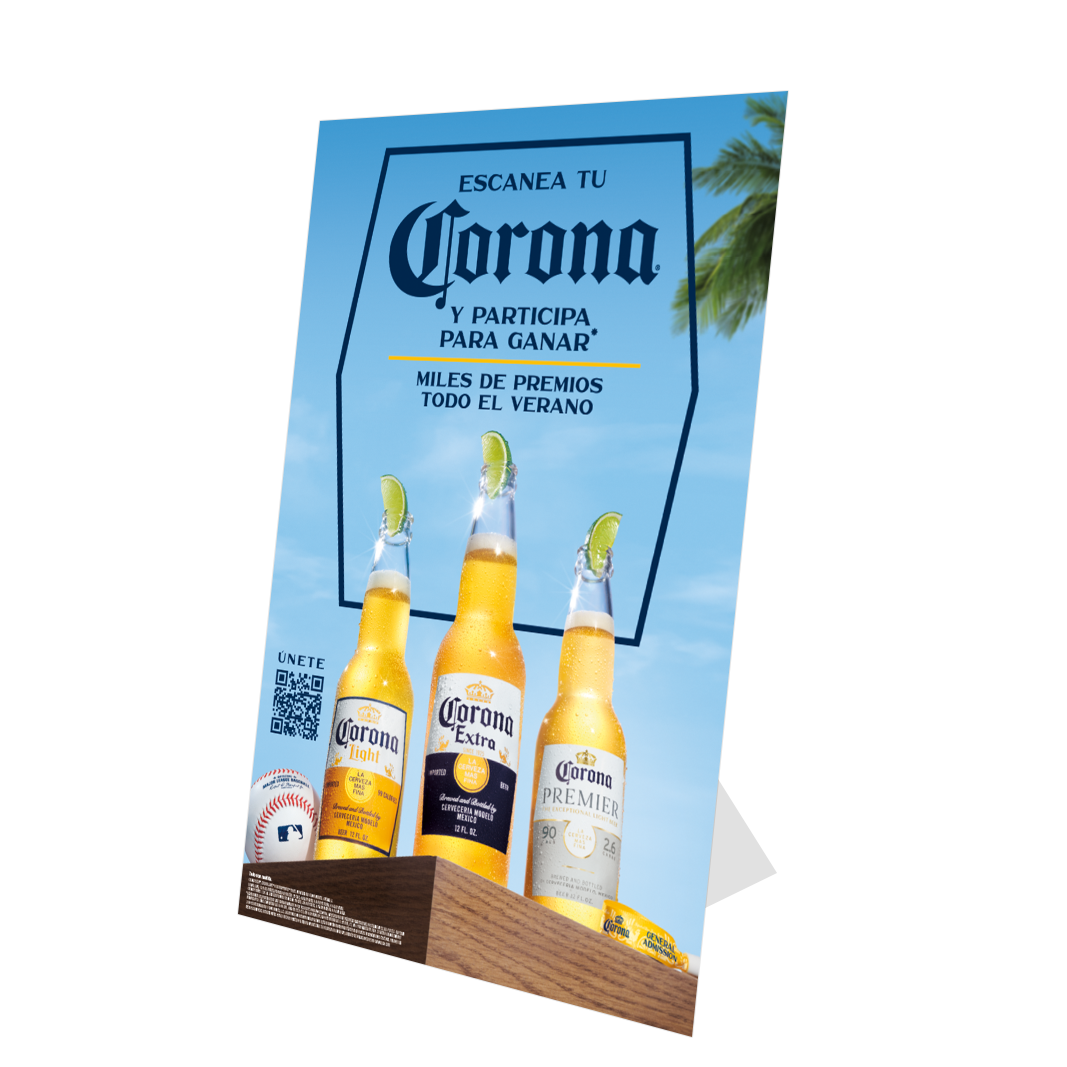 Spanish Equity Bottles Jumbo Easel