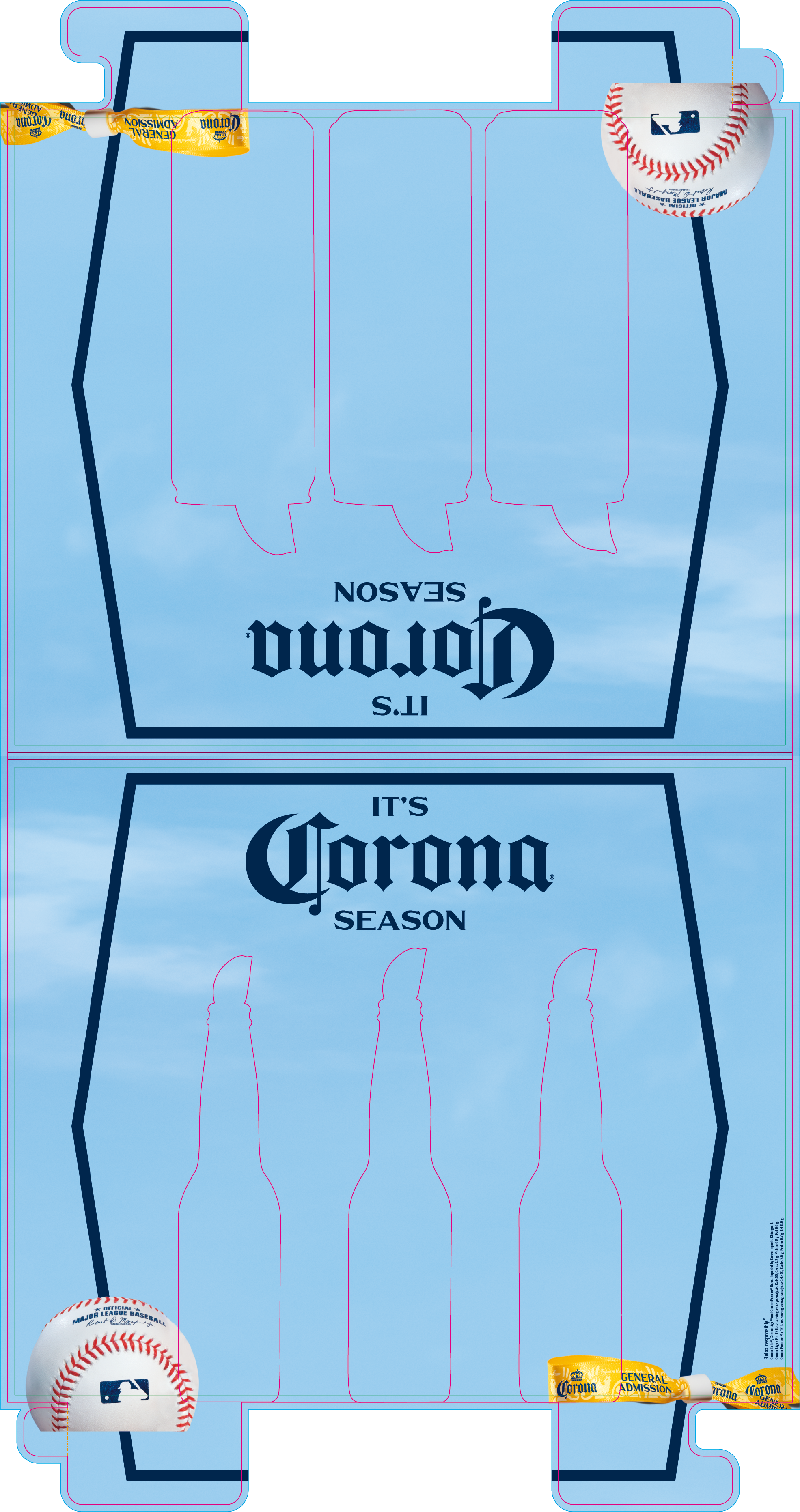 Center Card Flat Art