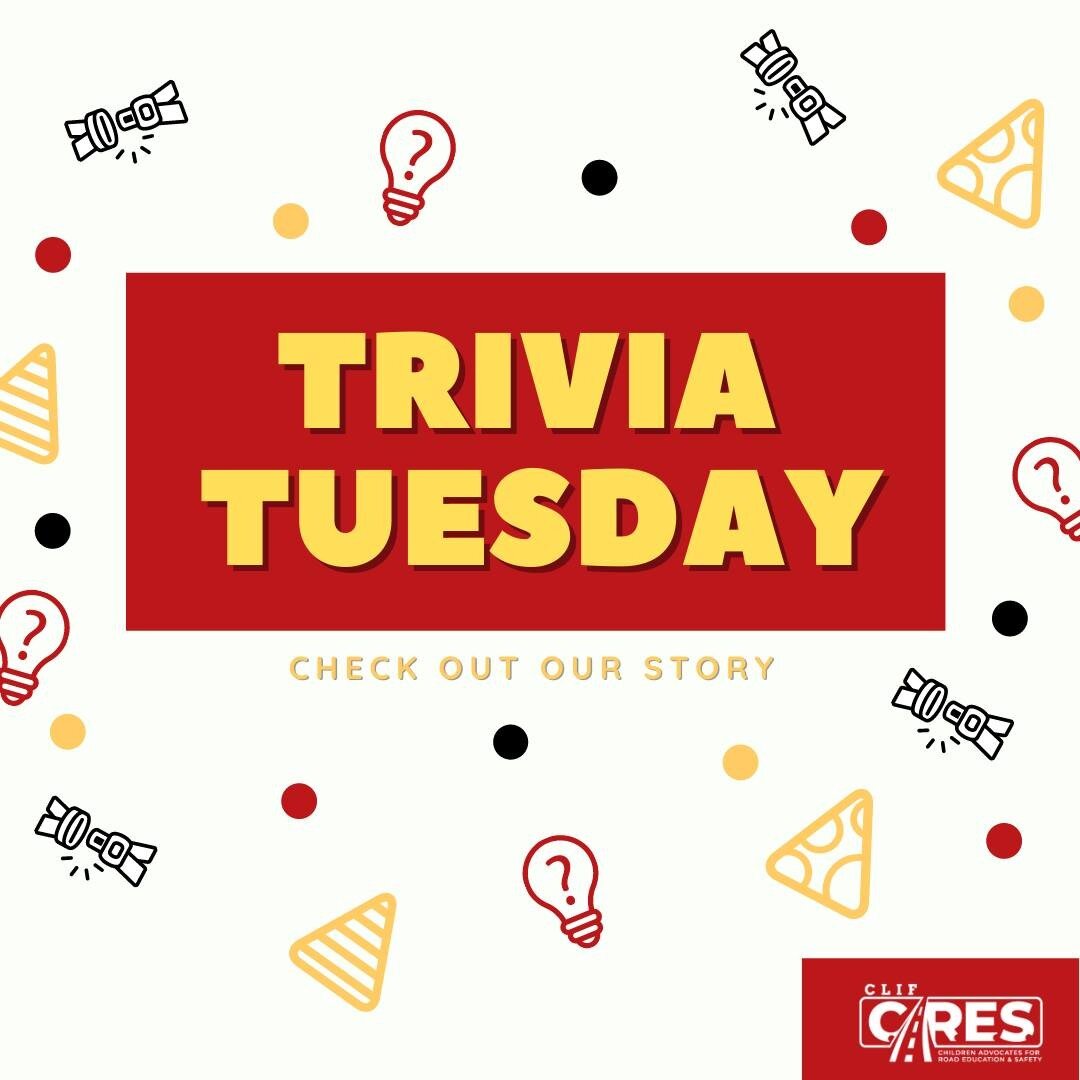 🧠🧐 Lets test your knowledge! 🧠🧐 How much do you know about seat belt usage? Well lets see and find out! 👀 Check out our story for Trivia Tuesday and for a chance to win big! 

#caresclubtn 
#caresclub 
#clifcares 
#clifcarestn 
#bucklethebelt 
#