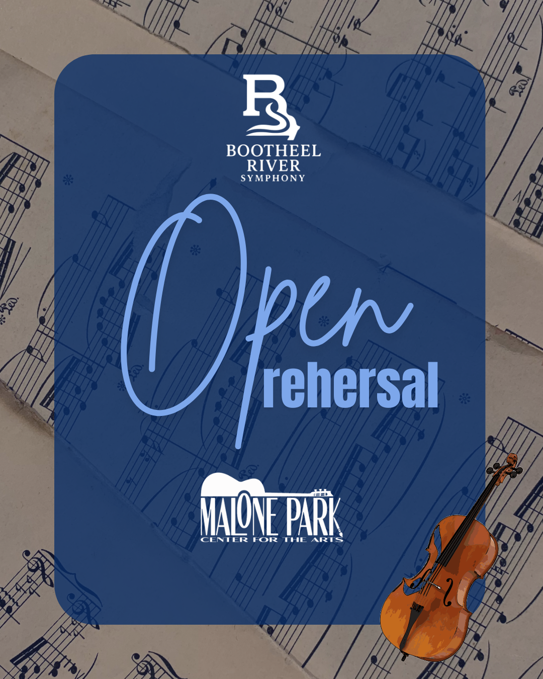 Bootheel River Symphony - Open Rehearsal — DAEOC
