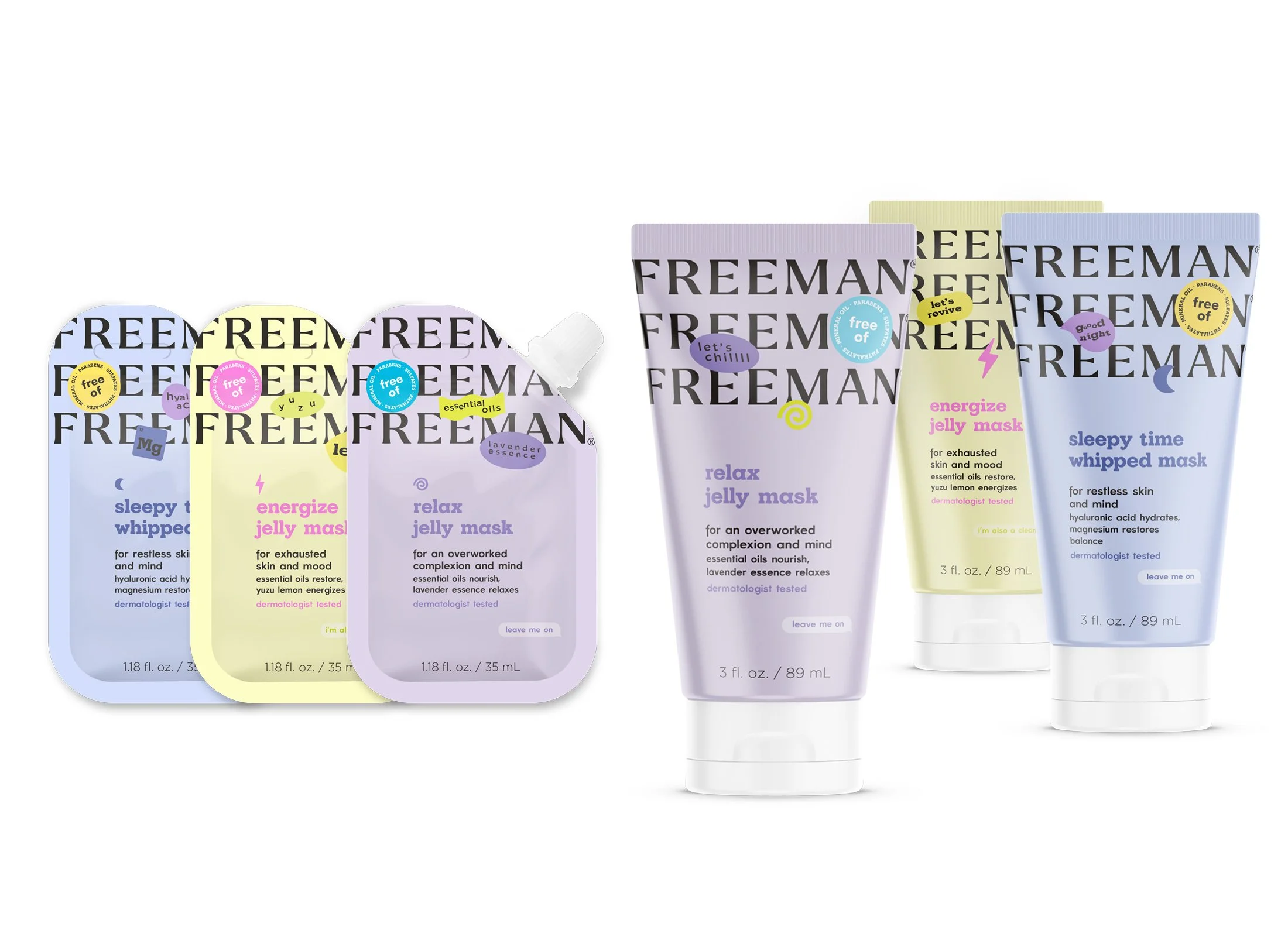 The goal of this evolution was to speak to a target audience of Gen Z without leaving out the legacy customer. The challenge was to adhere to this goal while streamlining the shelf-space of packages that came in several forms and three different mas