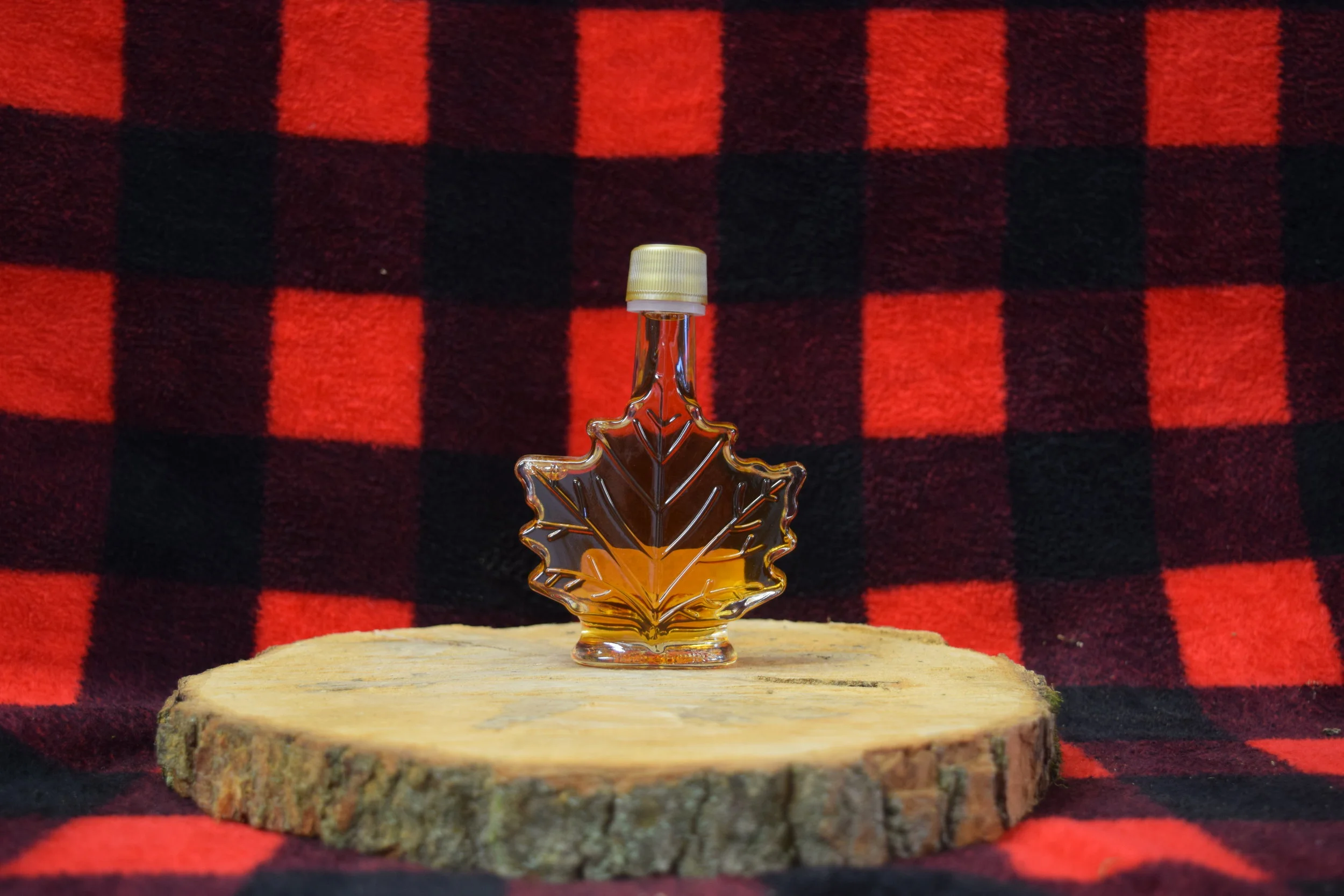 Small glass leaf