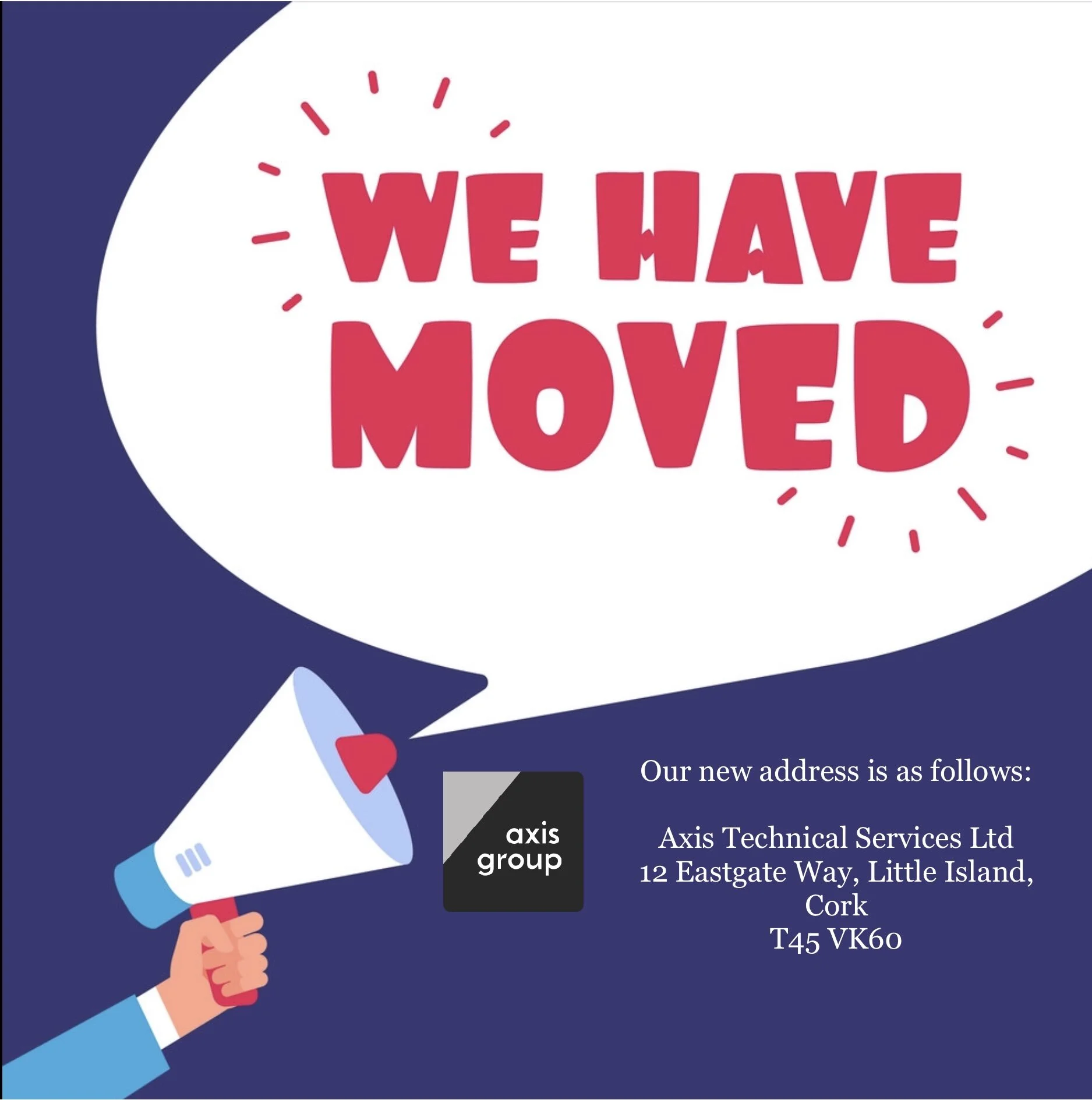We've moved!