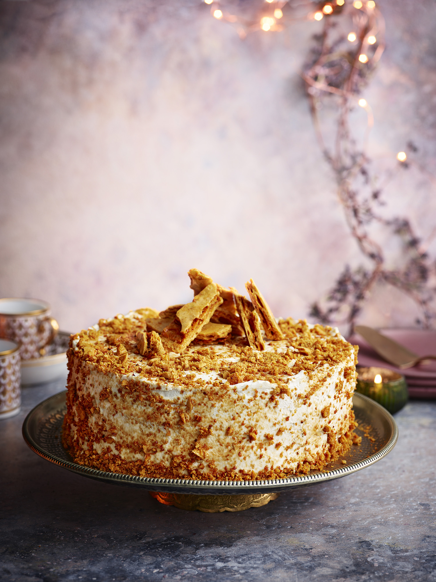 Honey Comb Cake Photograph Gareth Morgans Prop Styling Olivia Wardle Recipe Rick Stein