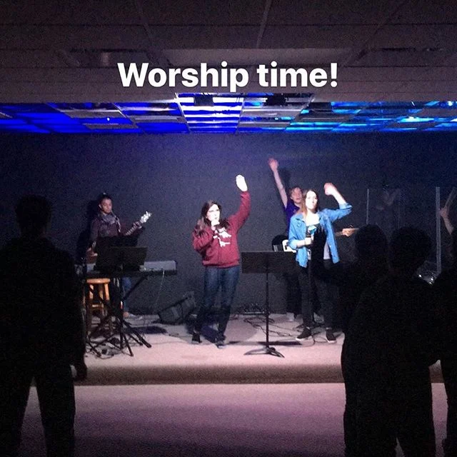 Worship was really cool last night ๐