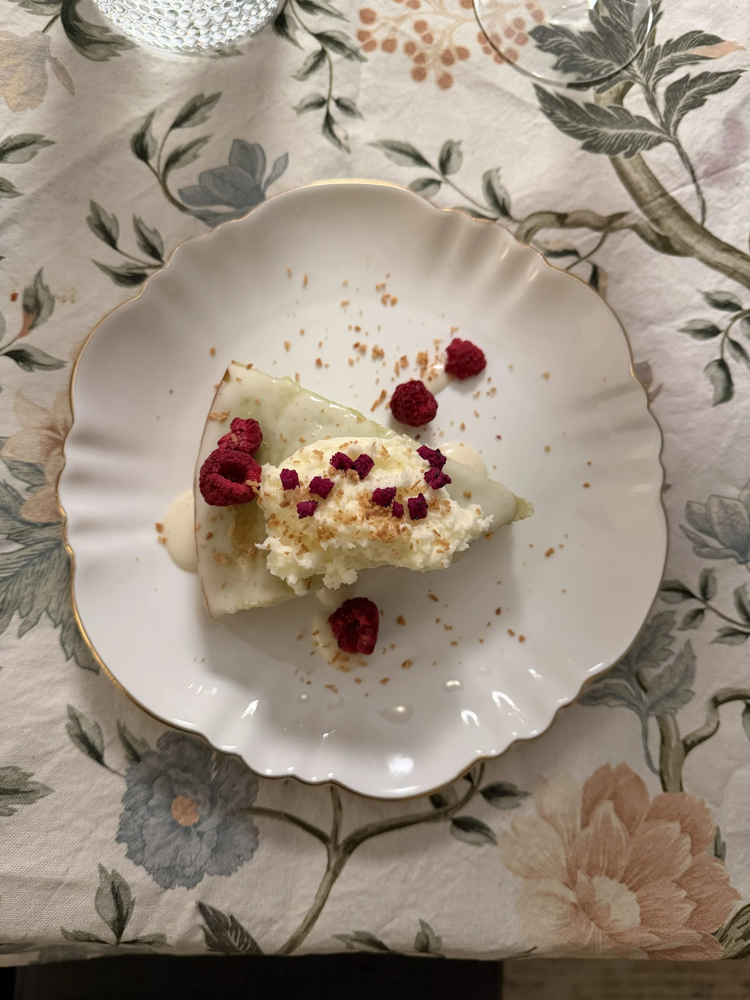 Key Lime Cream Cake