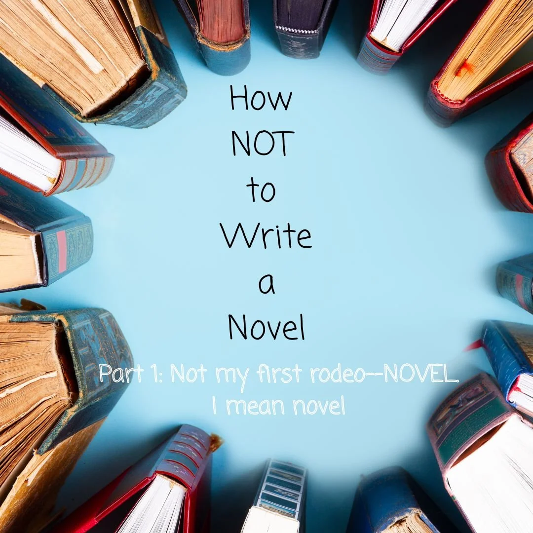 How NOT to Write a Novel PART 1: Not My First Rodeo