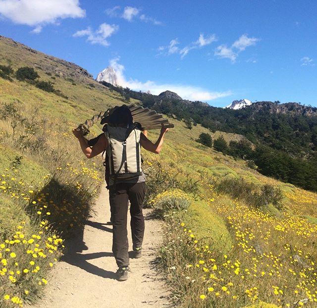 #tbt 2015-2016 season in #elchalt&egrave;n working with @pn_losglaciares,@accesopanam #toilettechsolutions, @patagonia, @deepcreekcoffeeco, @americanalpine @blackdiamond. The team (during construction) hiked a total of 75 miles per person. Each perso