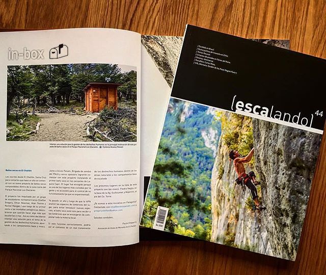 Featured in Escalando 44 Patagonia Waste Management and the Laguna Capri TTS unit Special Thanks to Paula Chaparro for making this happen 🙏🤘#patagoniawastemanagement #patagoniabuenosaires #patagoniaconservationgrant #climbvolunteerrepeat @patagonia