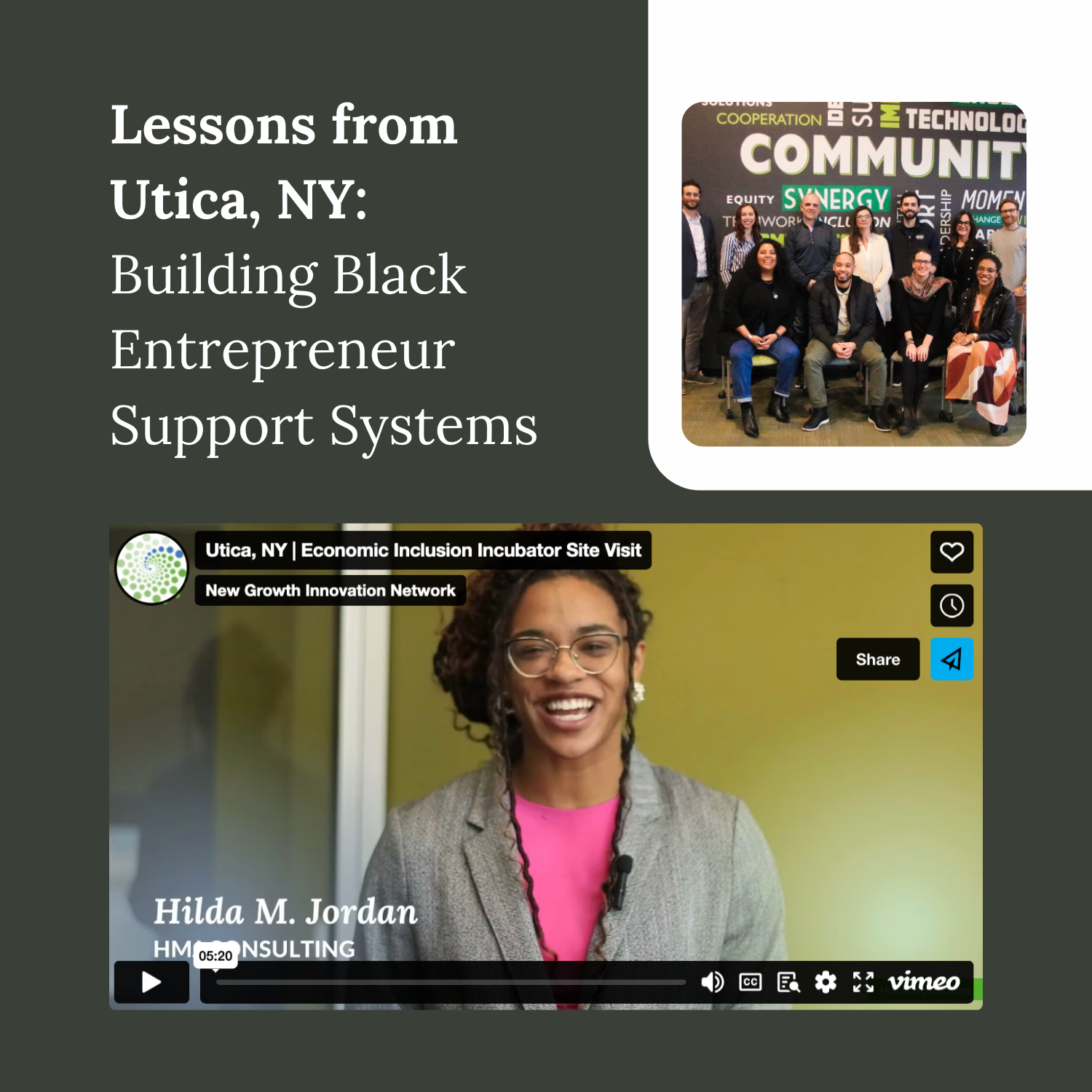 Economic Inclusion Incubator — Betsey Suchanic