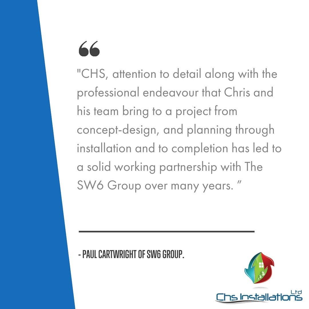 Thanks Paul Cartwright of the @thesw6group for the fantastic testimonial. It really means a lot to us 😀.
.
. #clientfeedback #clientappreciation #clienttestimonial #plumbingservices #plumbinglife #plumbing #heatingengineer #heatingandcooling #heatin