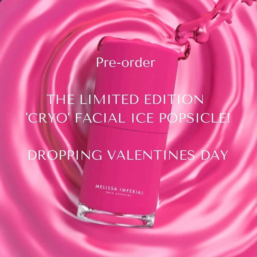 Cryo meets pink perfection! 

Indulge in the coolest beauty ritual with our limited edition Hot Pink &lsquo;Cryo&rsquo; Facial Ice Pop! 
Your skin will thank you! 💆&zwj;♂️💗 

Dropping Valentines Day 

Pre-order yours today on the website 

*Some pr