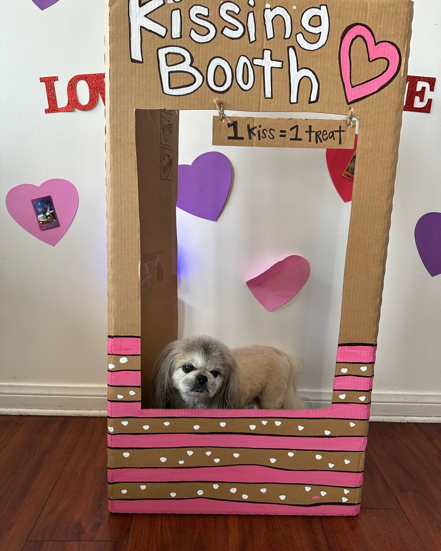 Happy LOVE Day! Sent out a little update email today! If you didn&rsquo;t get it, let me know and I will send it to you! 

Grover and I are sending you so much LOVE and KISSES! 

#loveday #hermosabeach #kissingbooth 
#groverbear