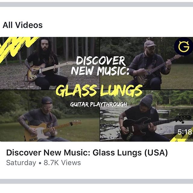 Our Guitar/Bass playthrough for the song Casting Stones is Live NOW on @ultimateguitar&rsquo;s Facebook 🔥🔥🔥