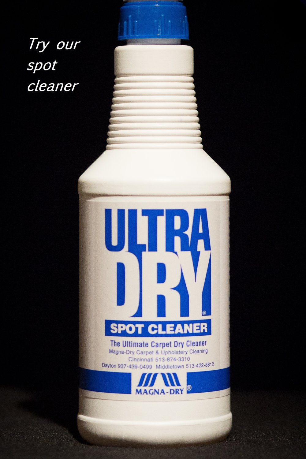 Magna-Dry Carpet and Upholstery Dry Cleaning — Ultra Dry spot
