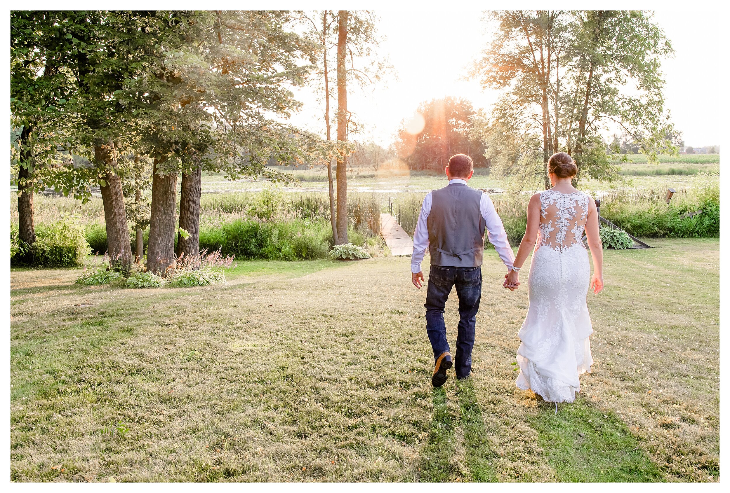 Country Wedding at Pondview Farm in Cambridge, Minnesota