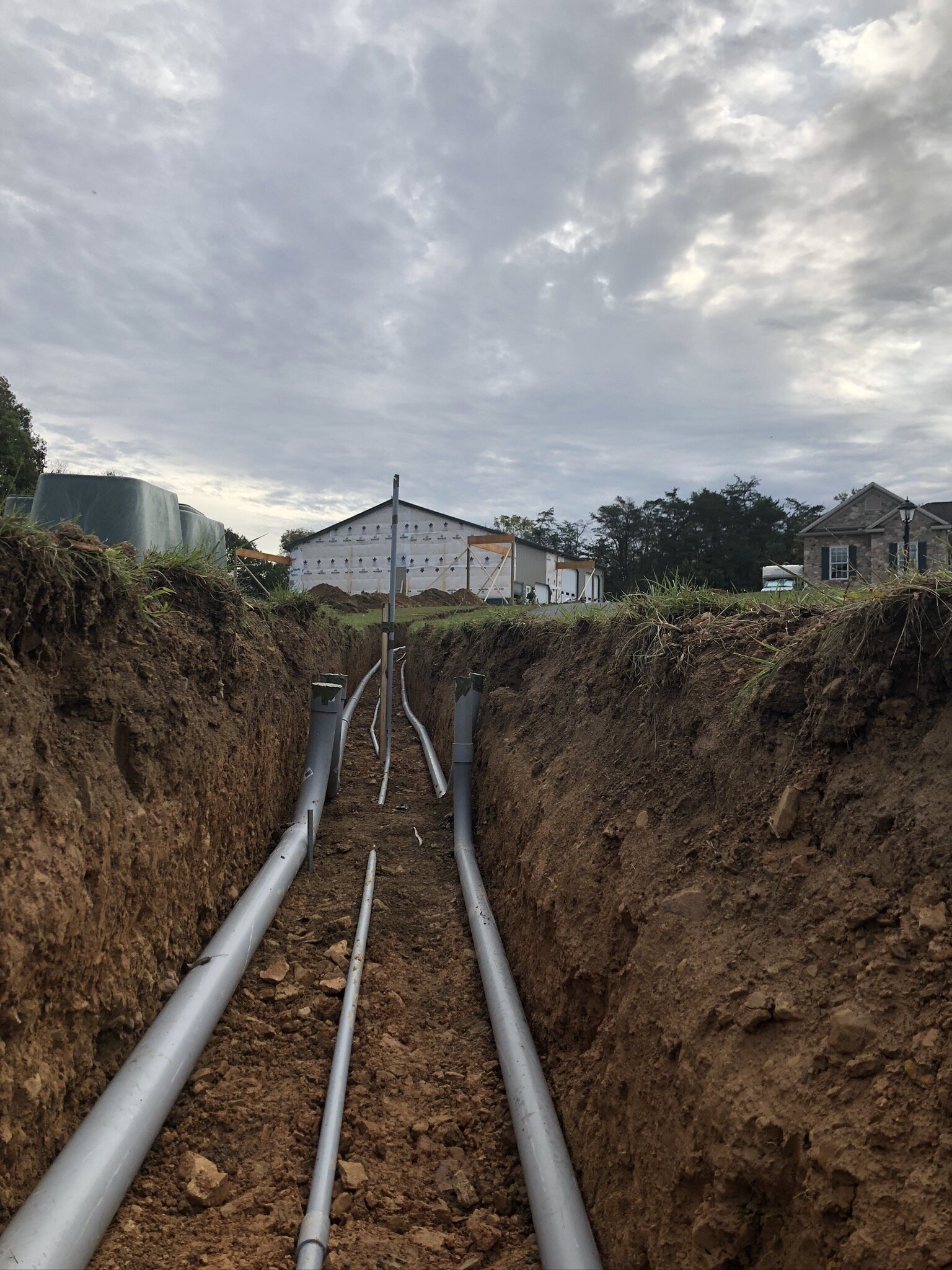 Electrical Conduit Ditch In Pine Grove, Pa