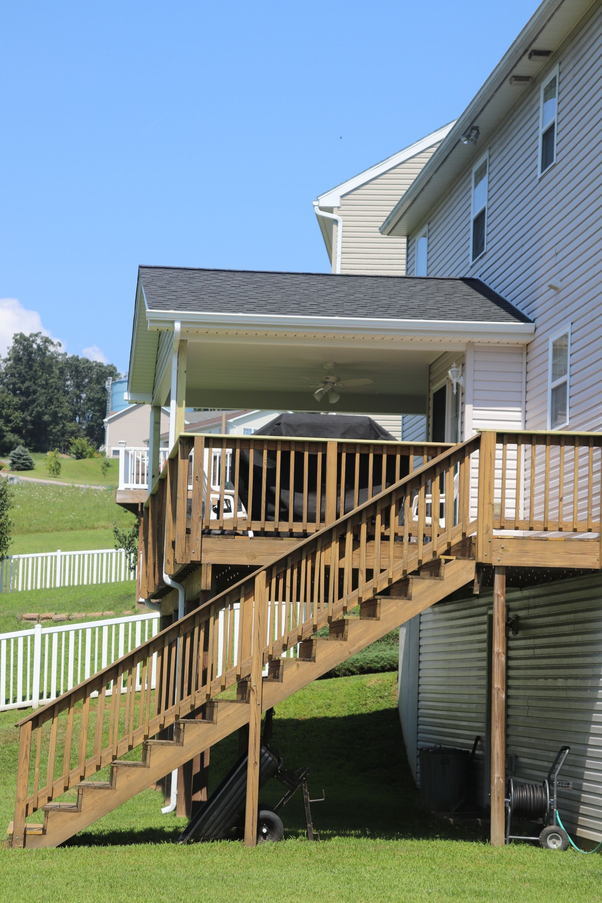 New Porch Roof in Pine Grove Borough, Pa