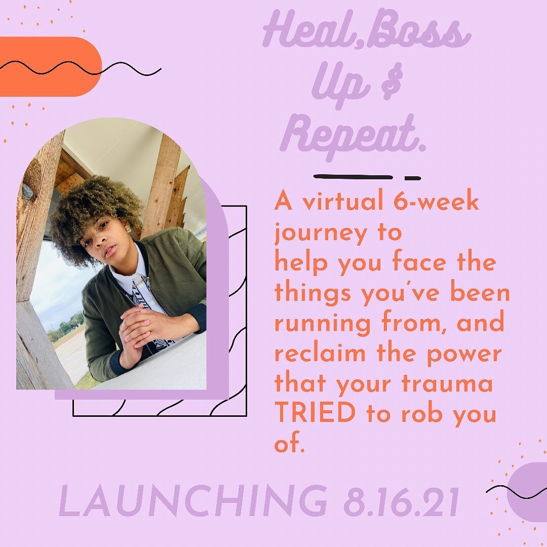 Drop a ❤️&zwj;🩹 if you&rsquo;re ready to heal and BOSS UP! 

The pre-order link will be posted on 07/26/21 &hellip;😌 can&rsquo;t wait to heal with you guys! 

#onlinecourse #onlinecoursecreators #onlinecourselaunch #healbossuprepeat #mentalhealthti