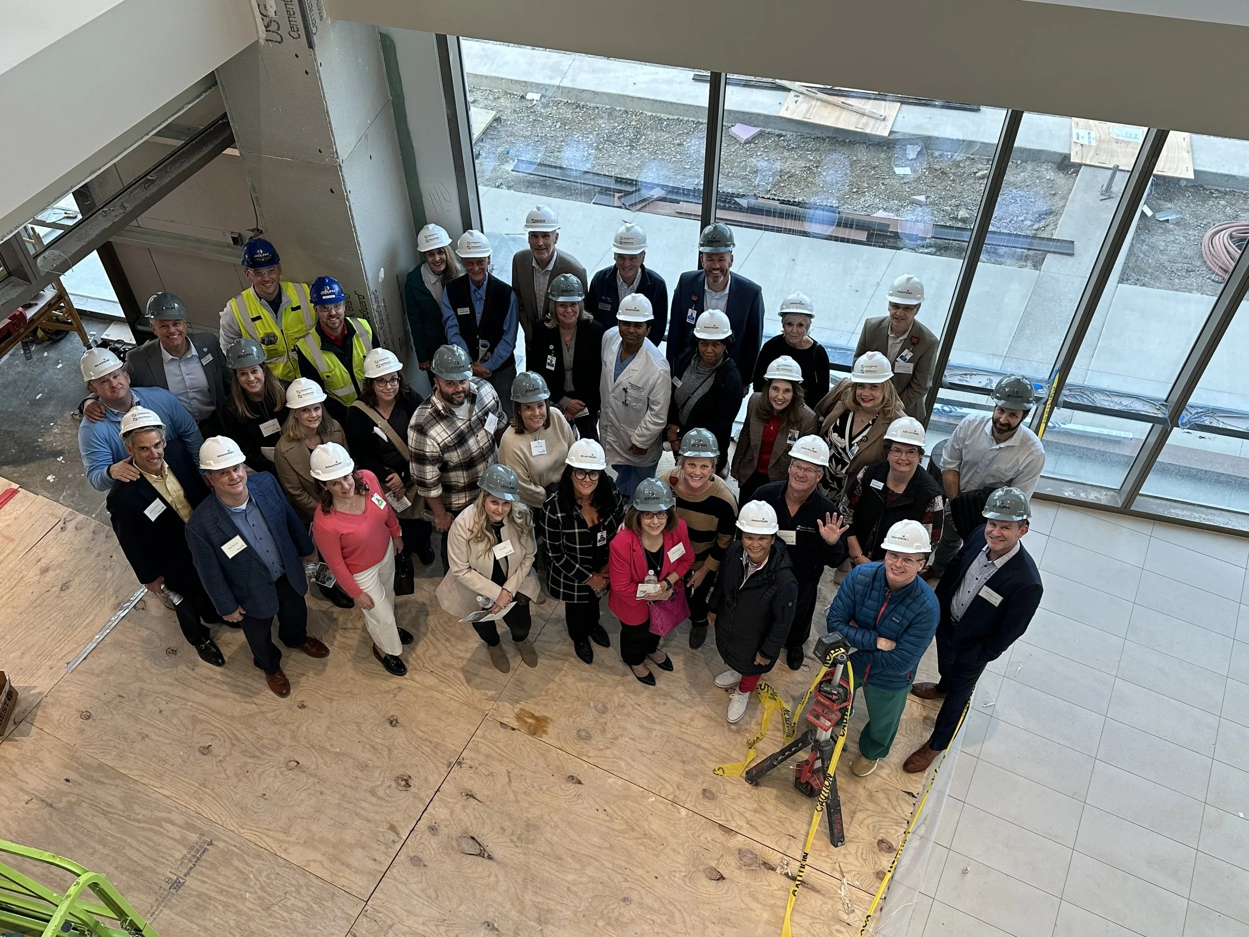Cancer Institute Hard Hat Tour