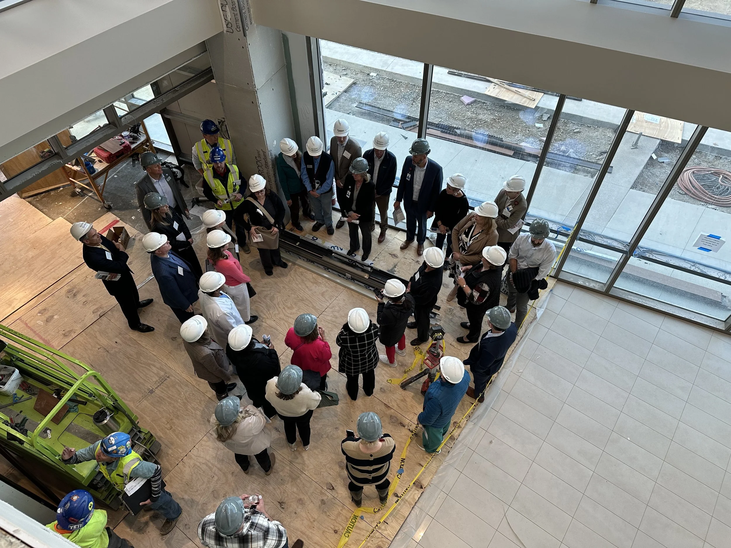 Cancer Institute Hard Hat Tour