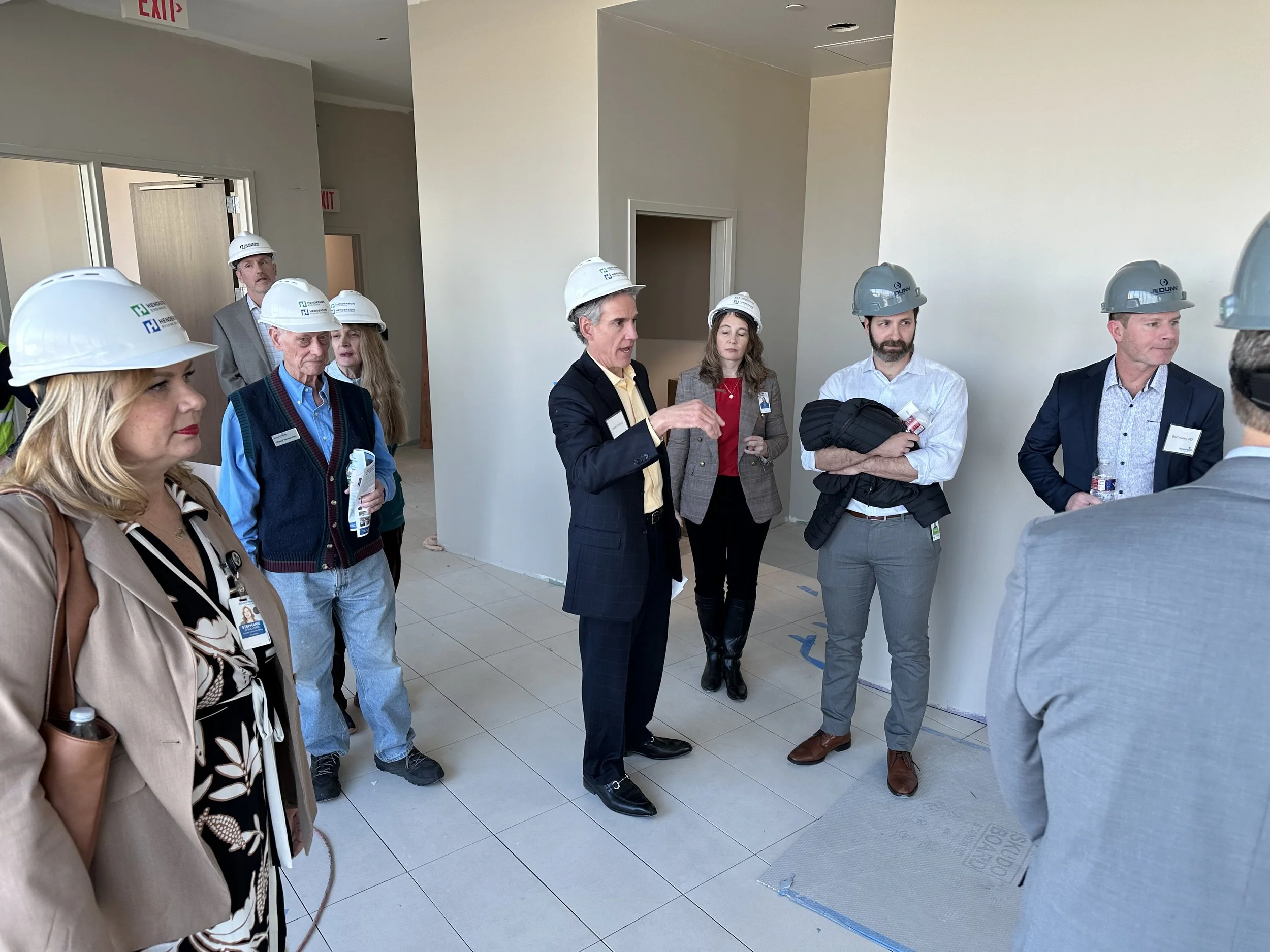 Cancer Institute Hard Hat Tour