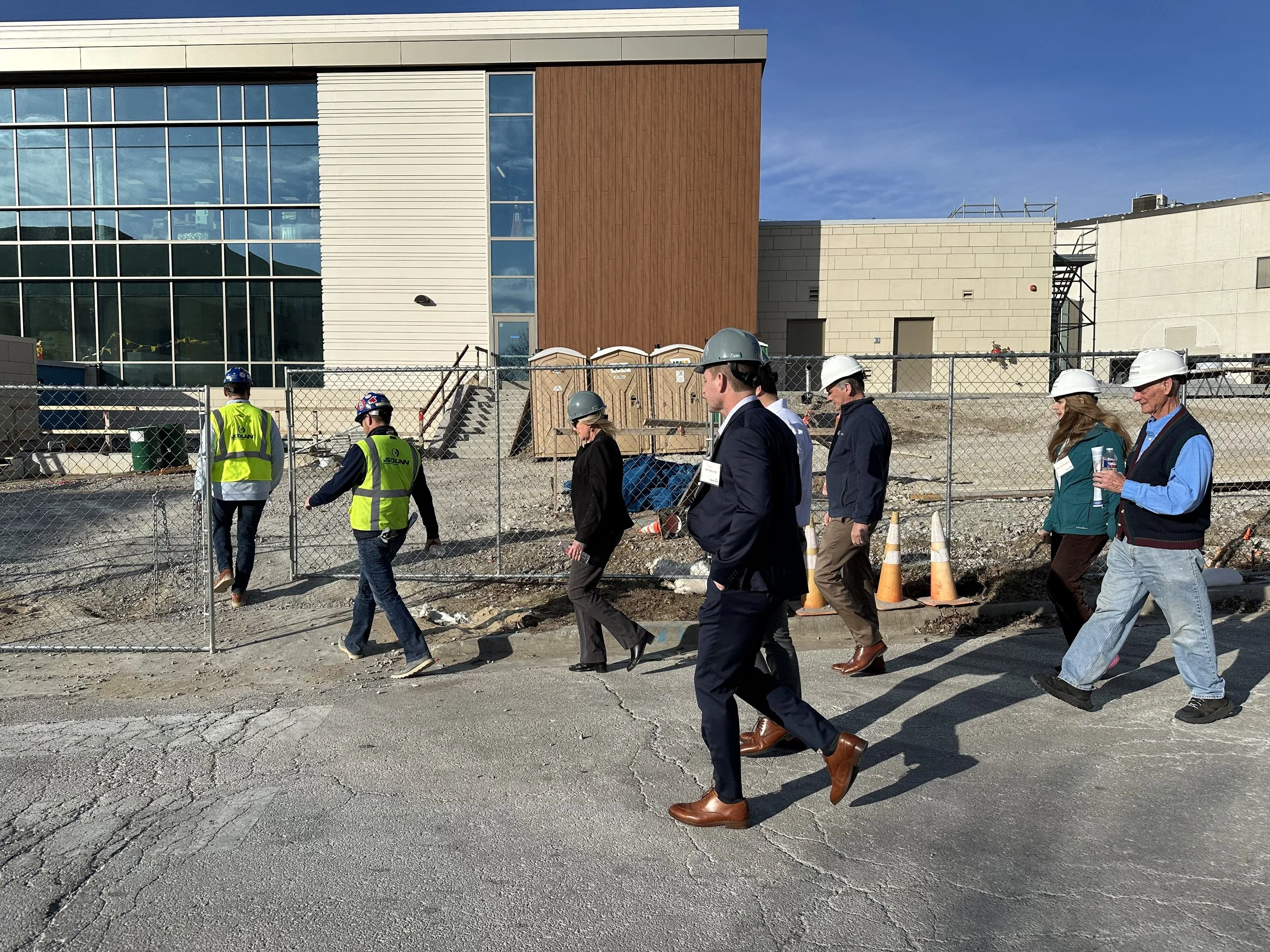 Cancer Institute Hard Hat Tour